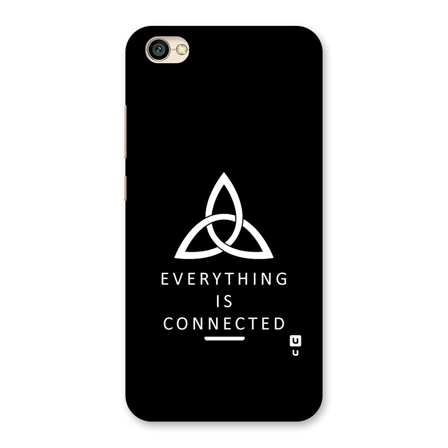 Everything is Connected Typography Back Case for Redmi Y1 Lite