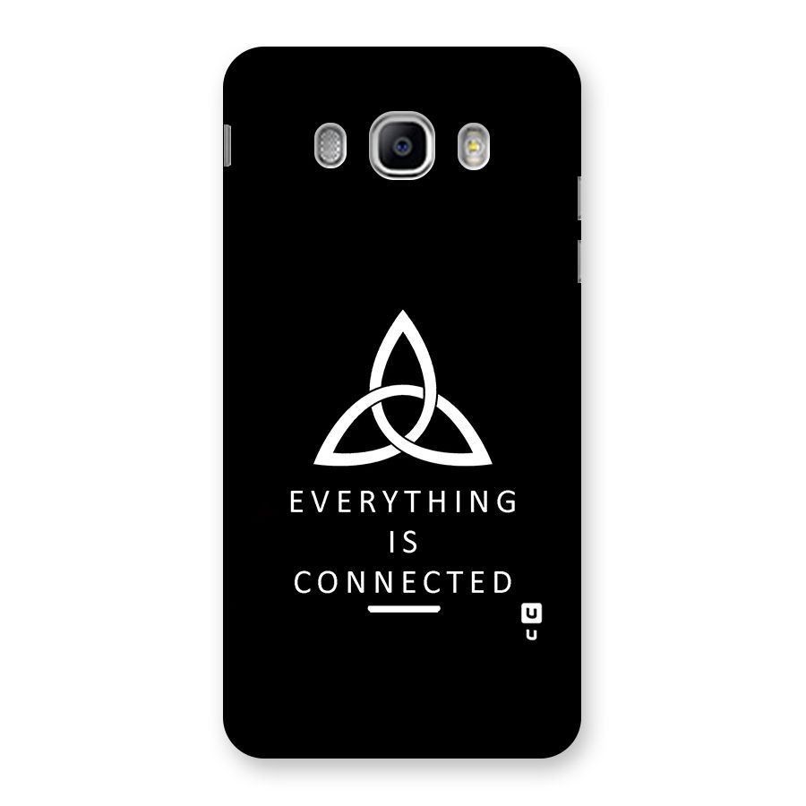 Everything is Connected Typography Back Case for Samsung Galaxy J5 2016