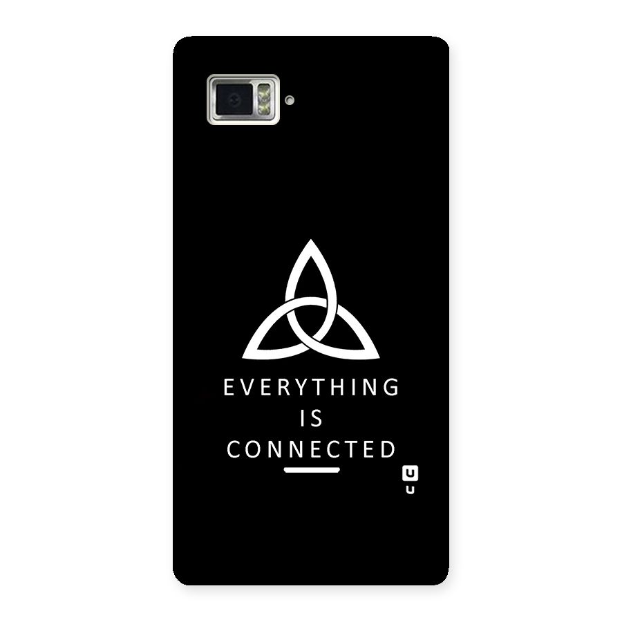 Everything is Connected Typography Back Case for Vibe Z2 Pro K920