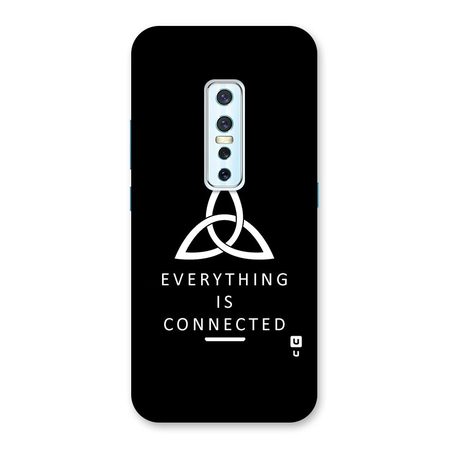 Everything is Connected Typography Back Case for Vivo V17 Pro