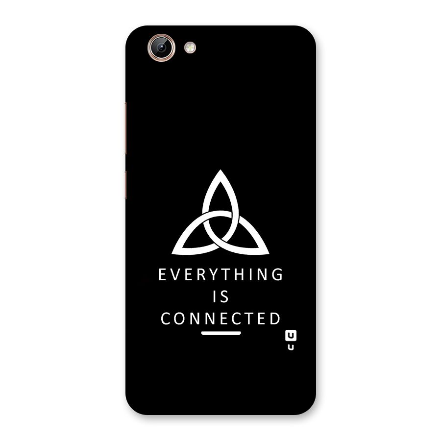 Everything is Connected Typography Back Case for Vivo Y71