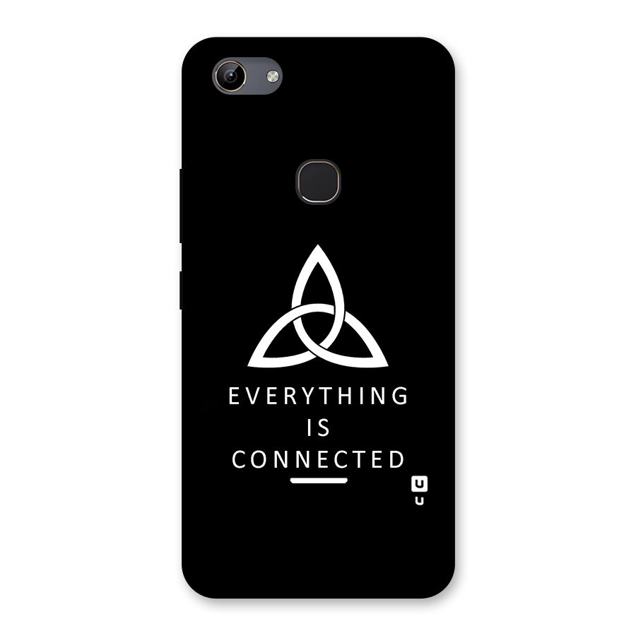 Everything is Connected Typography Back Case for Vivo Y81