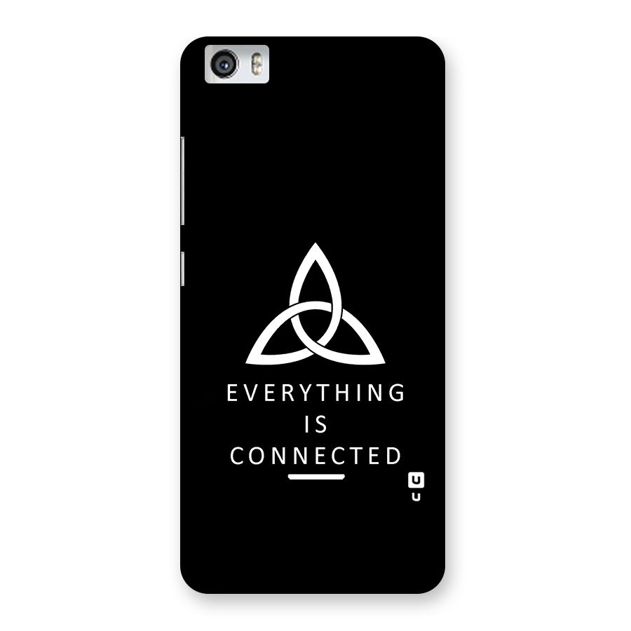 Everything is Connected Typography Back Case for Xiaomi Redmi Mi5