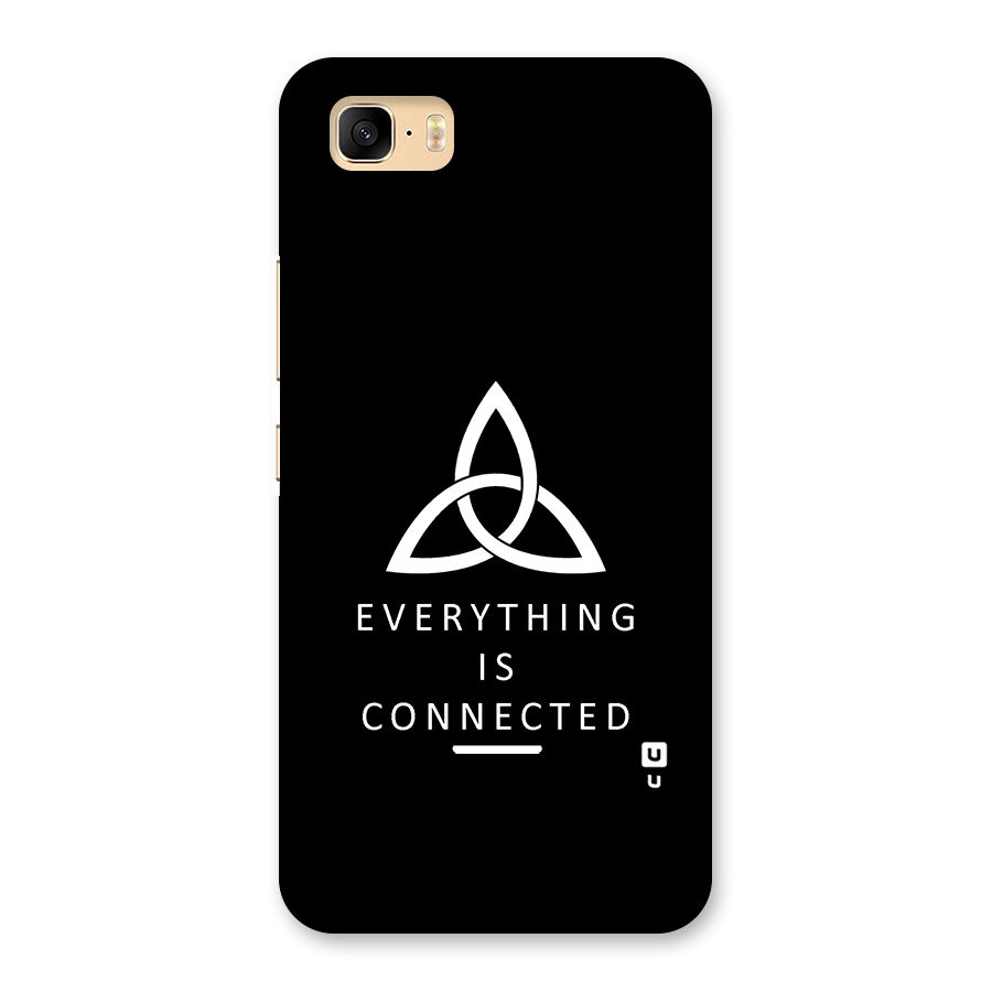 Everything is Connected Typography Back Case for Zenfone 3s Max