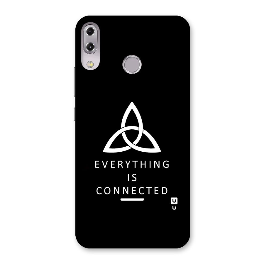 Everything is Connected Typography Back Case for Zenfone 5Z