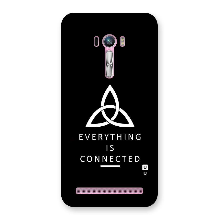 Everything is Connected Typography Back Case for Zenfone Selfie