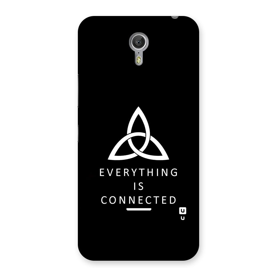 Everything is Connected Typography Back Case for Zuk Z1