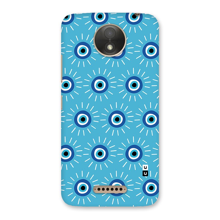 Evil Eves Away Back Case for Moto C Plus