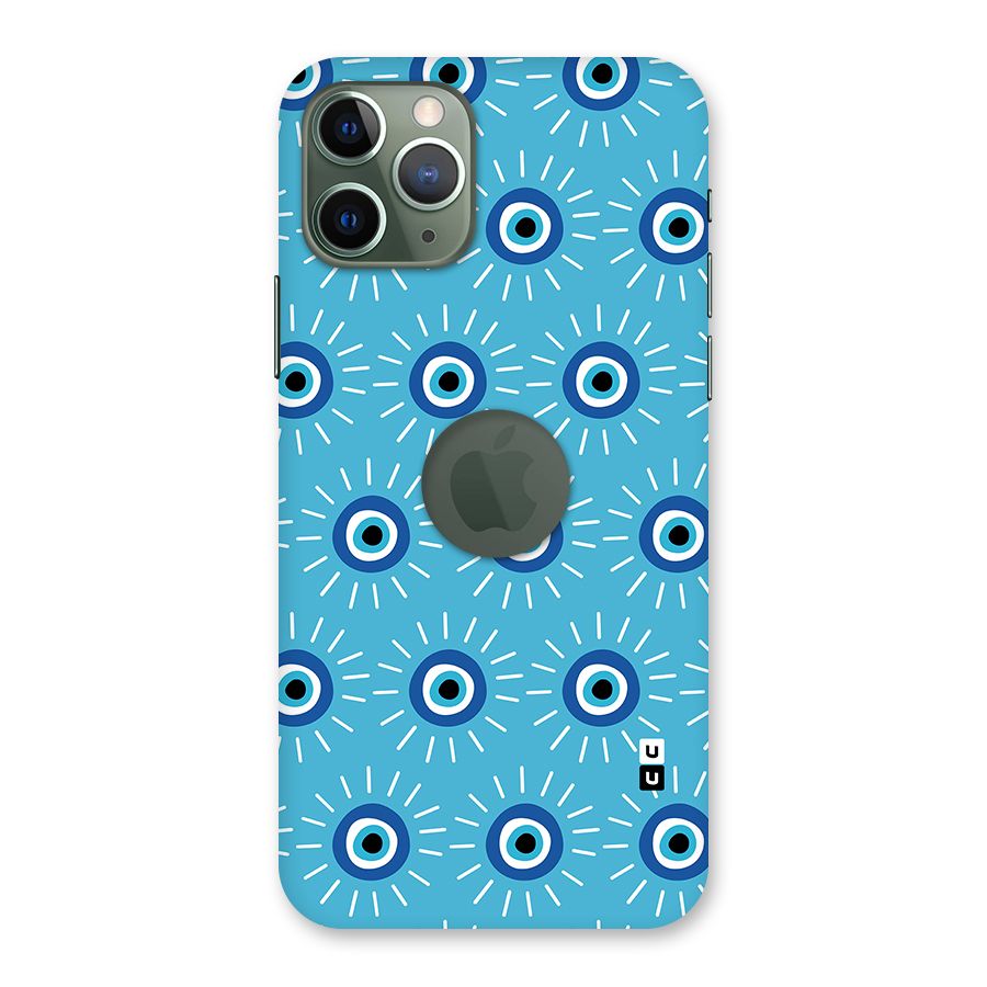 Evil Eves Away Back Case for iPhone 11 Pro Logo Cut