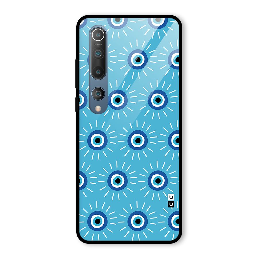 Evil Eves Away Glass Back Case for Mi 10