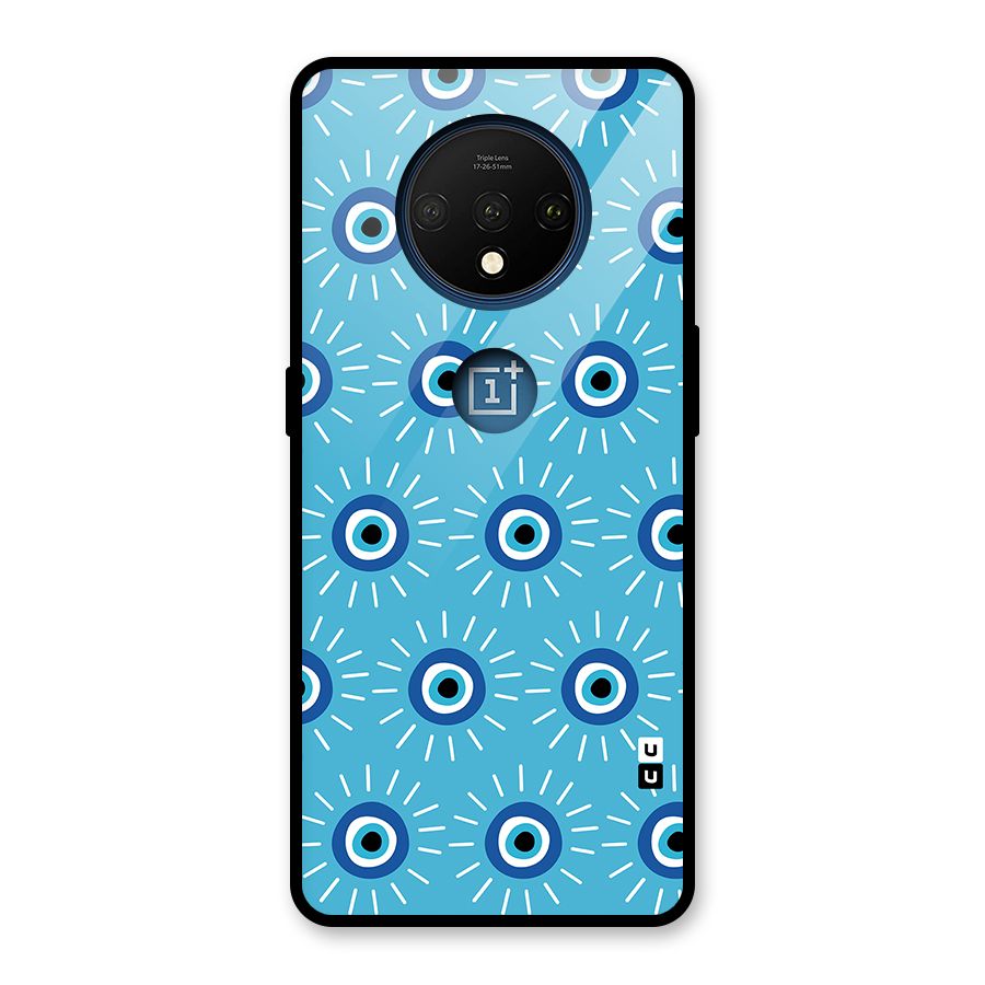 Evil Eves Away Glass Back Case for OnePlus 7T