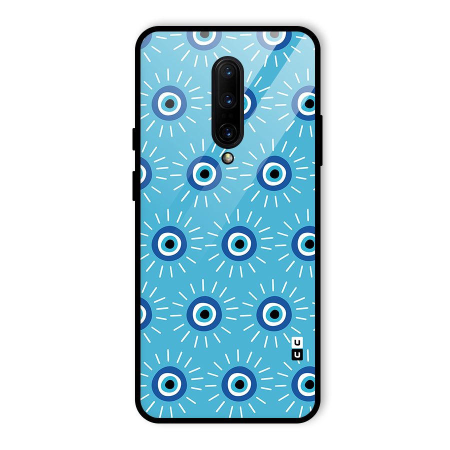 Evil Eves Away Glass Back Case for OnePlus 7 Pro