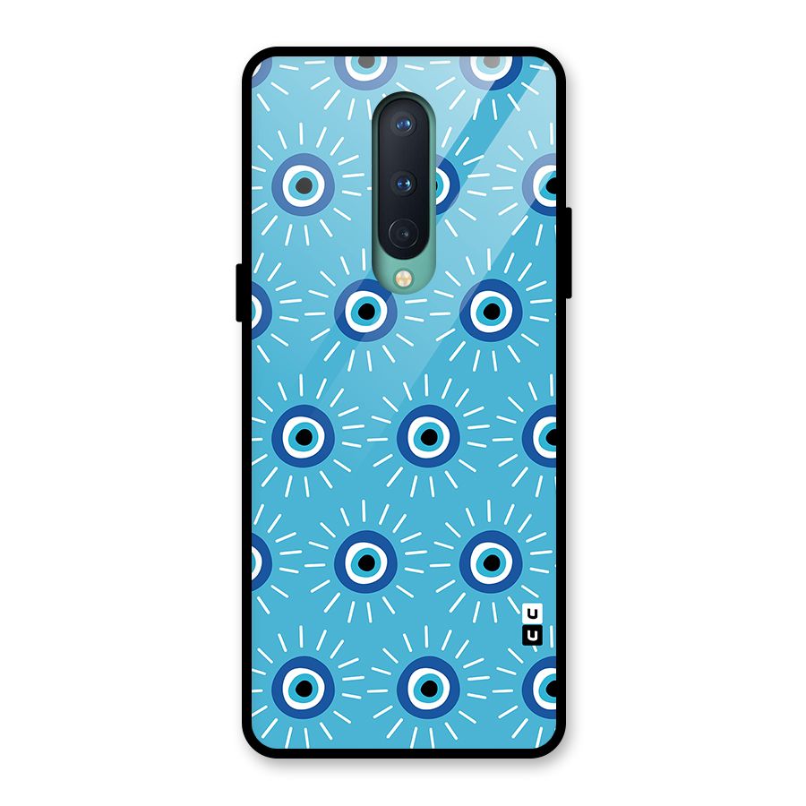 Evil Eves Away Glass Back Case for OnePlus 8