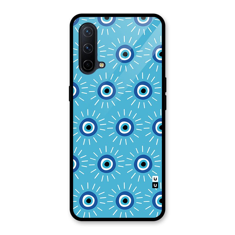Evil Eves Away Glass Back Case for OnePlus Nord CE 5G