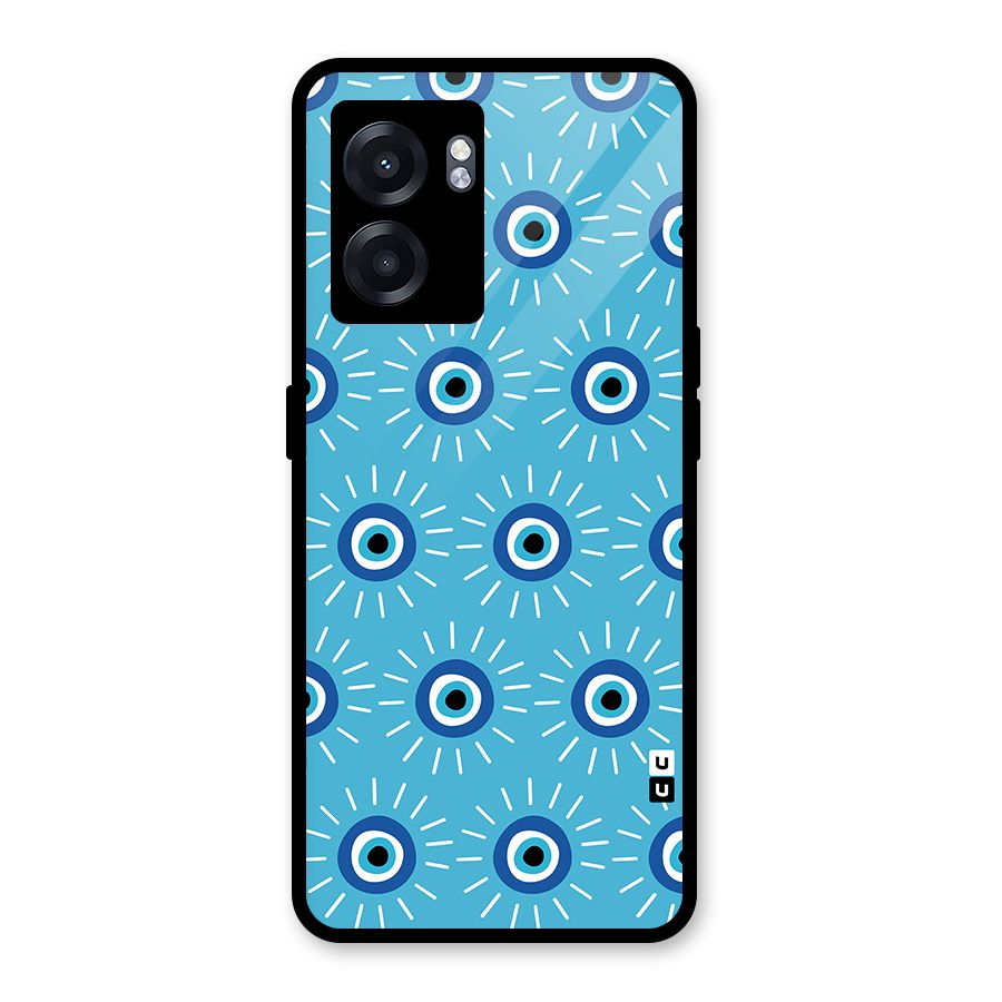 Evil Eves Away Glass Back Case for Realme Narzo 50 5G