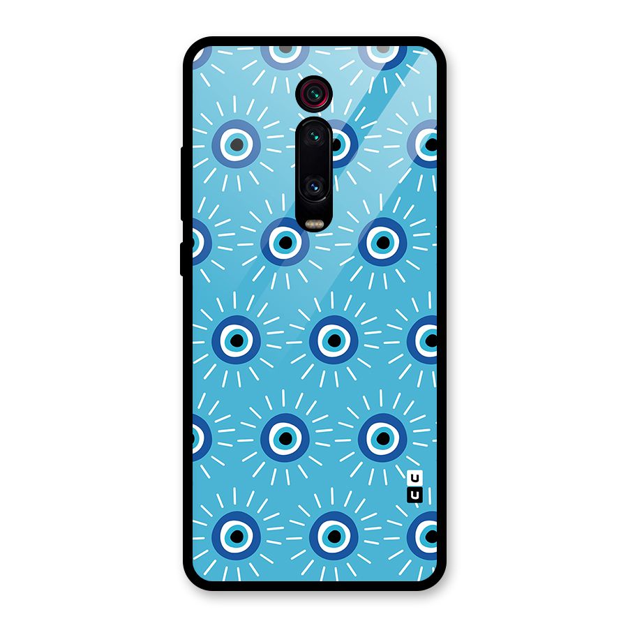 Evil Eves Away Glass Back Case for Redmi K20