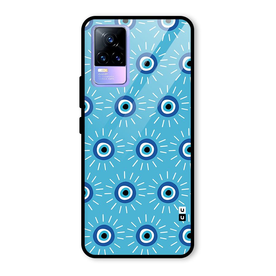 Evil Eves Away Glass Back Case for Vivo Y73