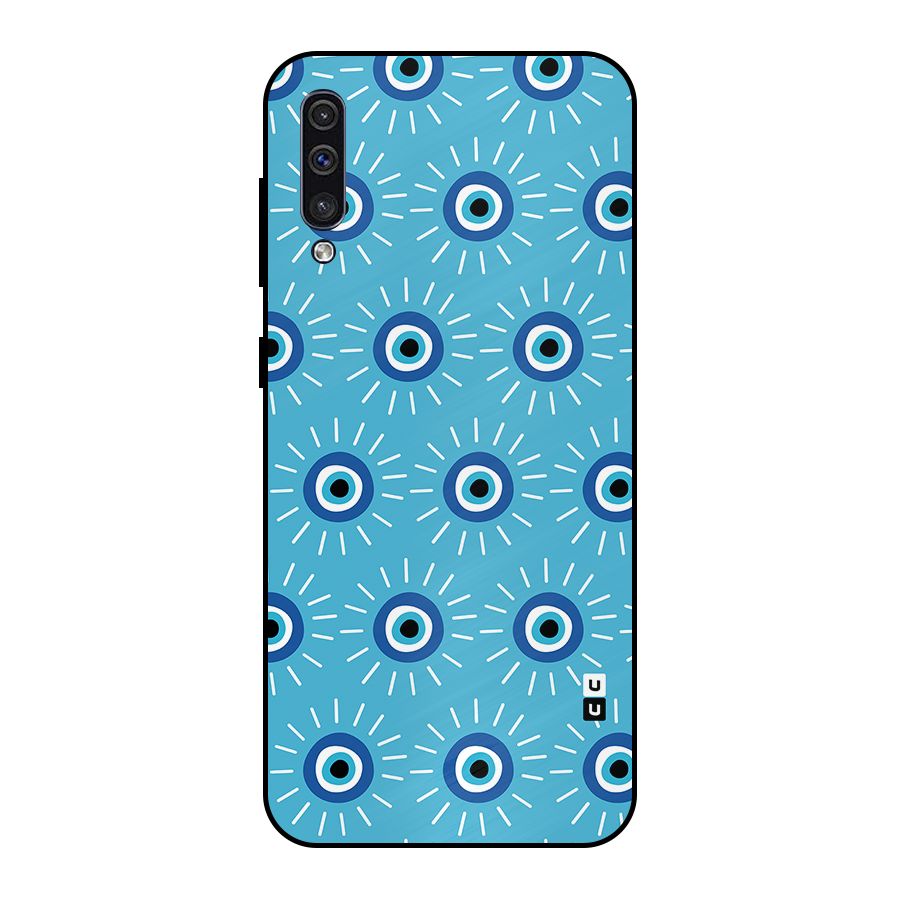 Evil Eves Away Metal Back Case for Galaxy A30s