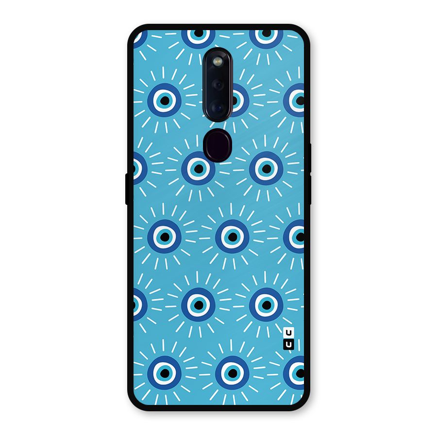 Evil Eves Away Metal Back Case for Oppo F11 Pro