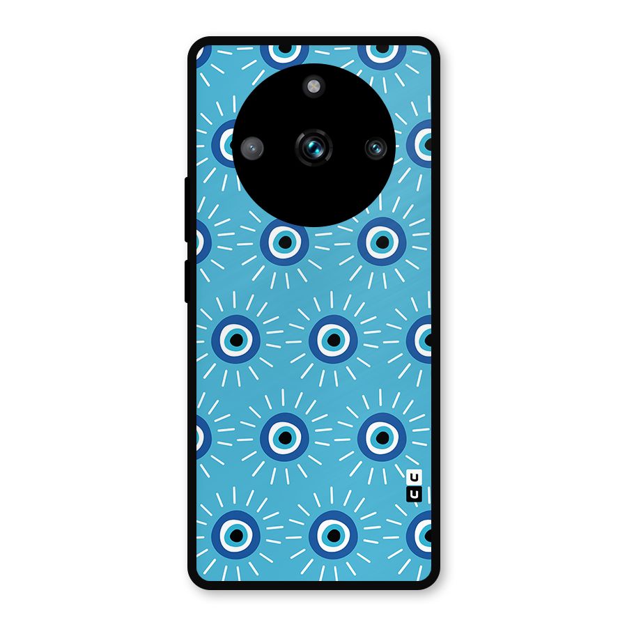 Evil Eves Away Metal Back Case for Realme 11 Pro Plus