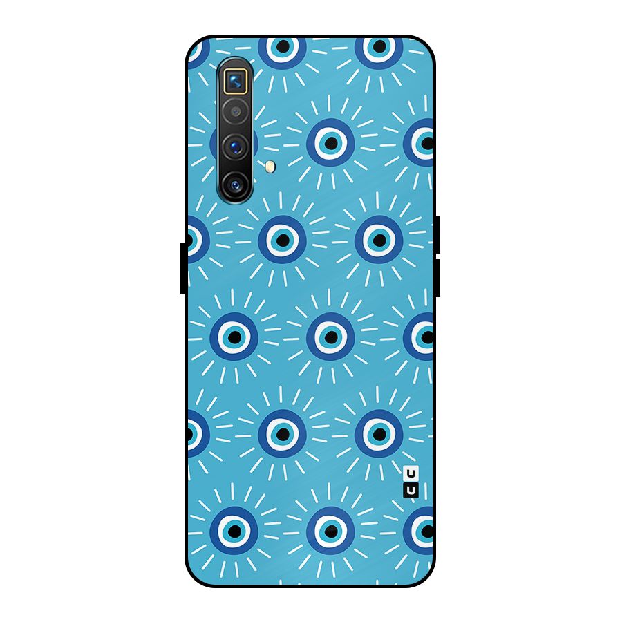 Evil Eves Away Metal Back Case for Realme X3