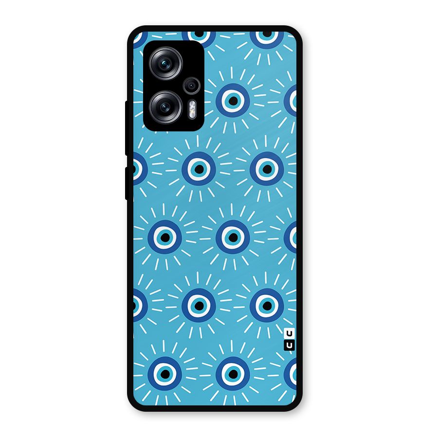Evil Eves Away Metal Back Case for Redmi K50i