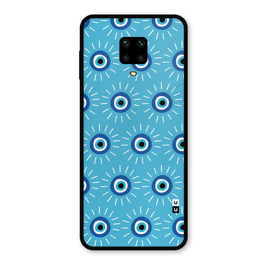 Evil Eves Away Metal Back Case for Redmi Note 9 Pro