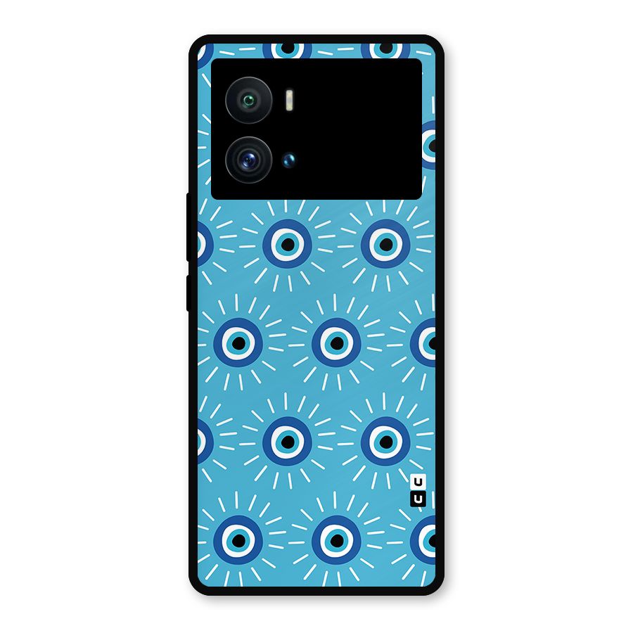 Evil Eves Away Metal Back Case for iQOO 9 Pro