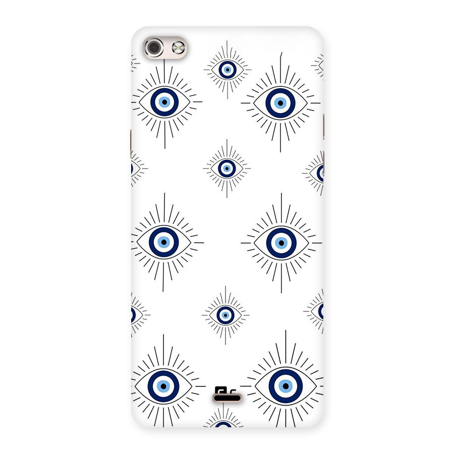 Evil Eye Wall Back Case for Canvas Silver 5
