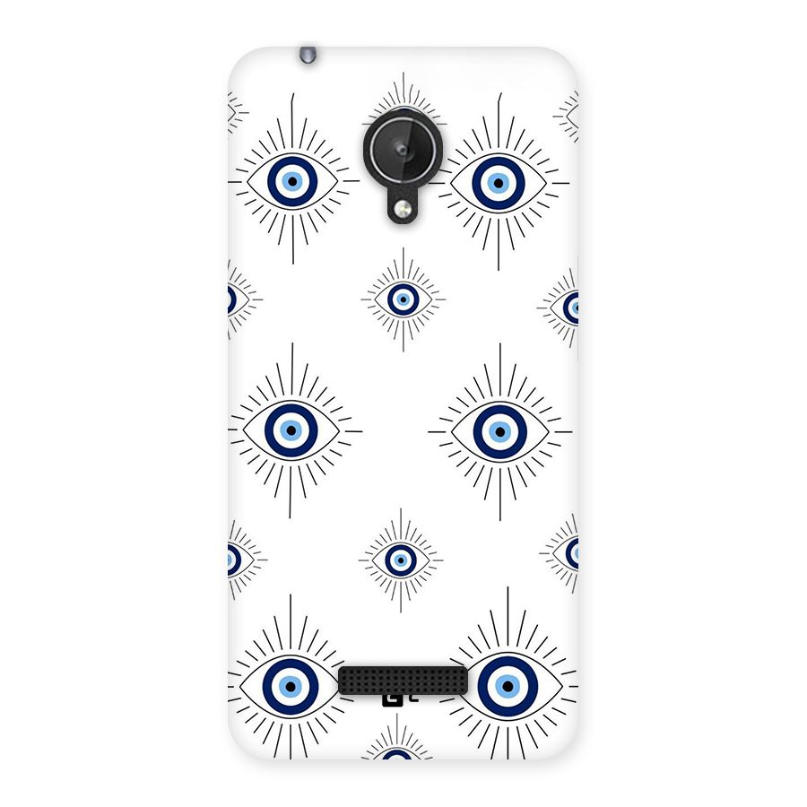 Evil Eye Wall Back Case for Canvas Spark Q380