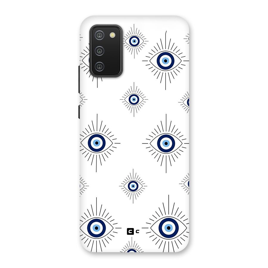 Evil Eye Wall Back Case for Galaxy F02s