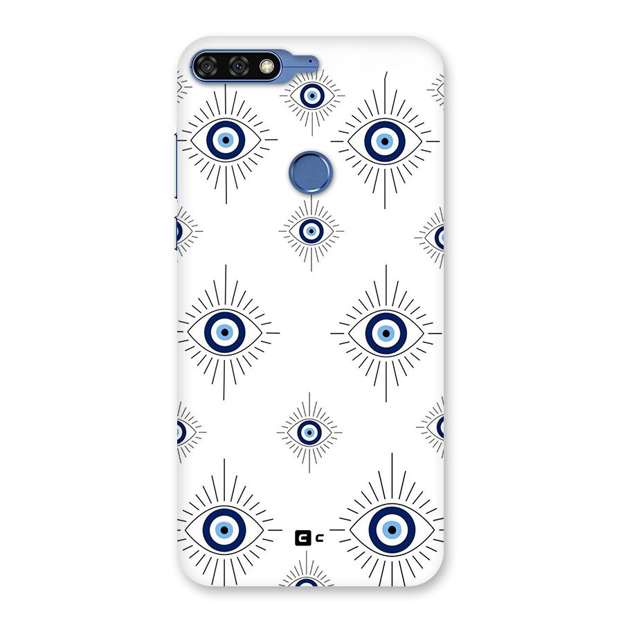 Evil Eye Wall Back Case for Honor 7C