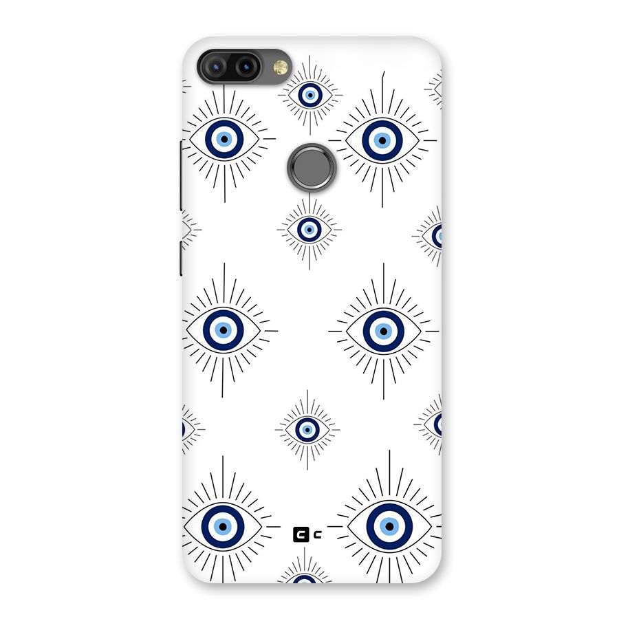 Evil Eye Wall Back Case for Infinix Hot 6 Pro