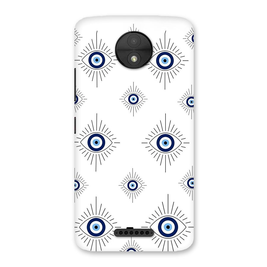 Evil Eye Wall Back Case for Moto C
