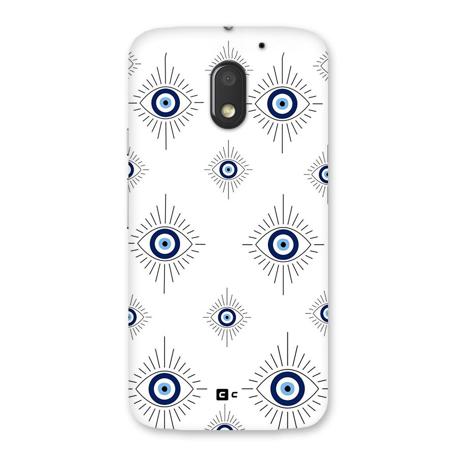 Evil Eye Wall Back Case for Moto E3 Power