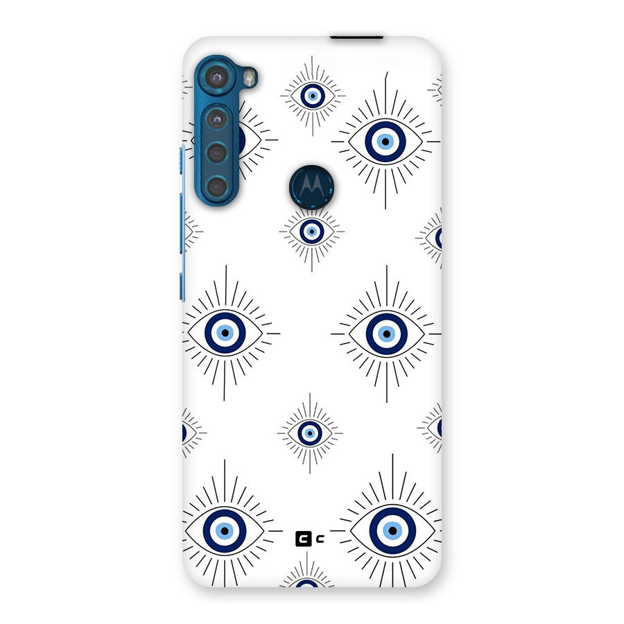 Evil Eye Wall Back Case for Motorola One Fusion Plus