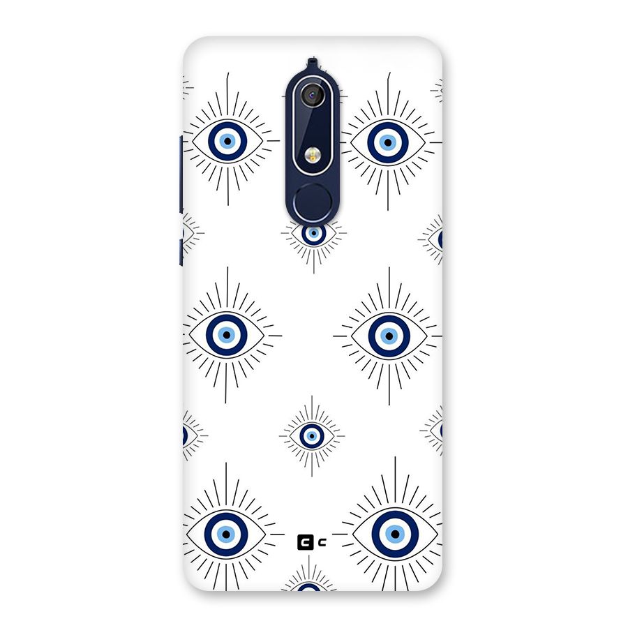 Evil Eye Wall Back Case for Nokia 5.1