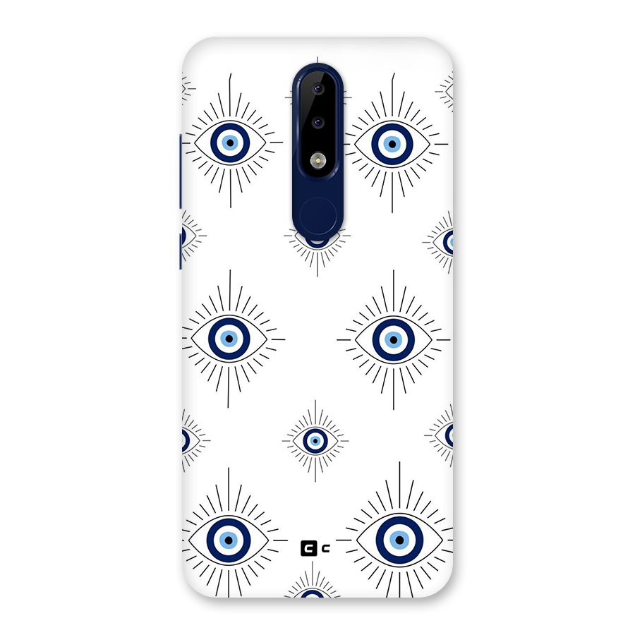 Evil Eye Wall Back Case for Nokia 5.1 Plus