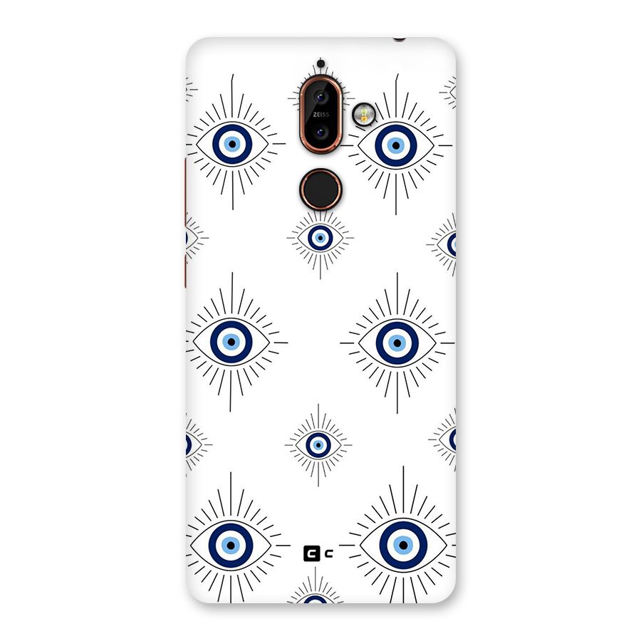 Evil Eye Wall Back Case for Nokia 7 Plus