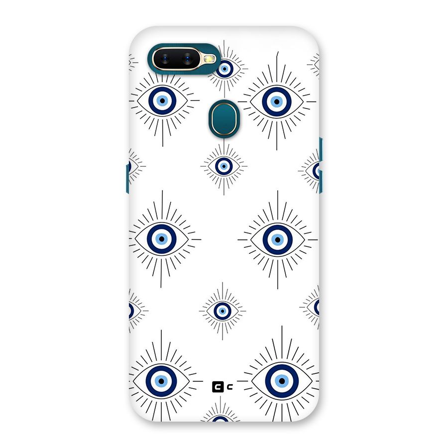 Evil Eye Wall Back Case for Oppo A12s