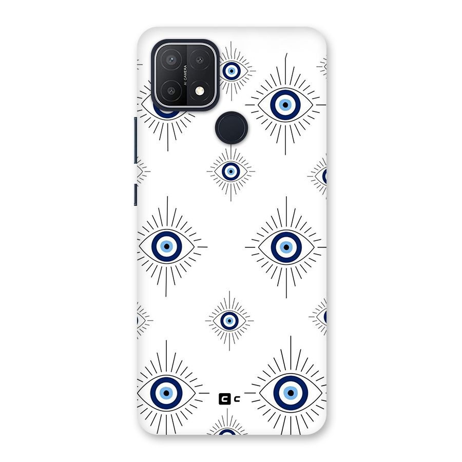 Evil Eye Wall Back Case for Oppo A15