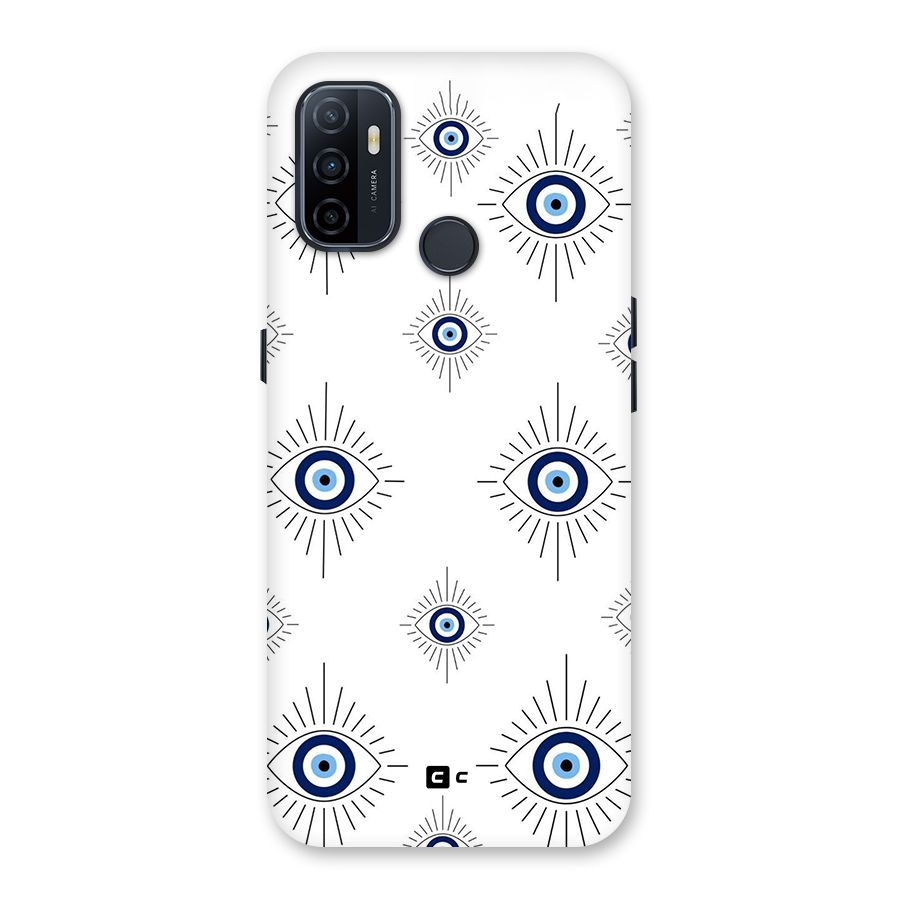 Evil Eye Wall Back Case for Oppo A32