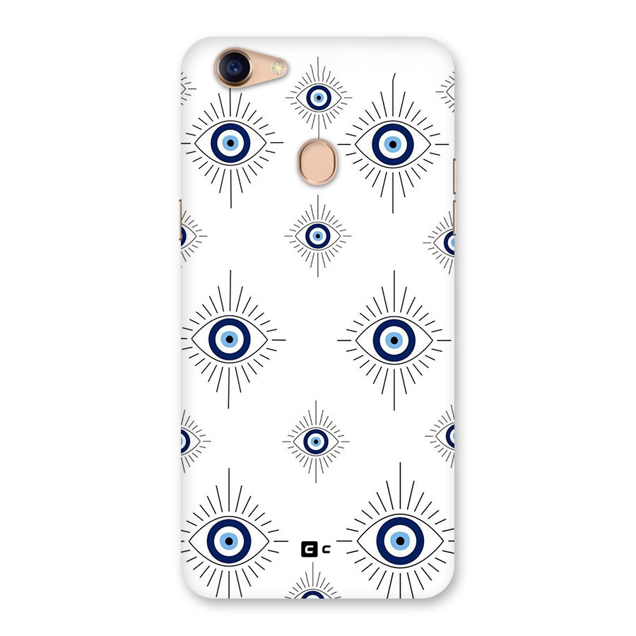 Evil Eye Wall Back Case for Oppo F5 Youth