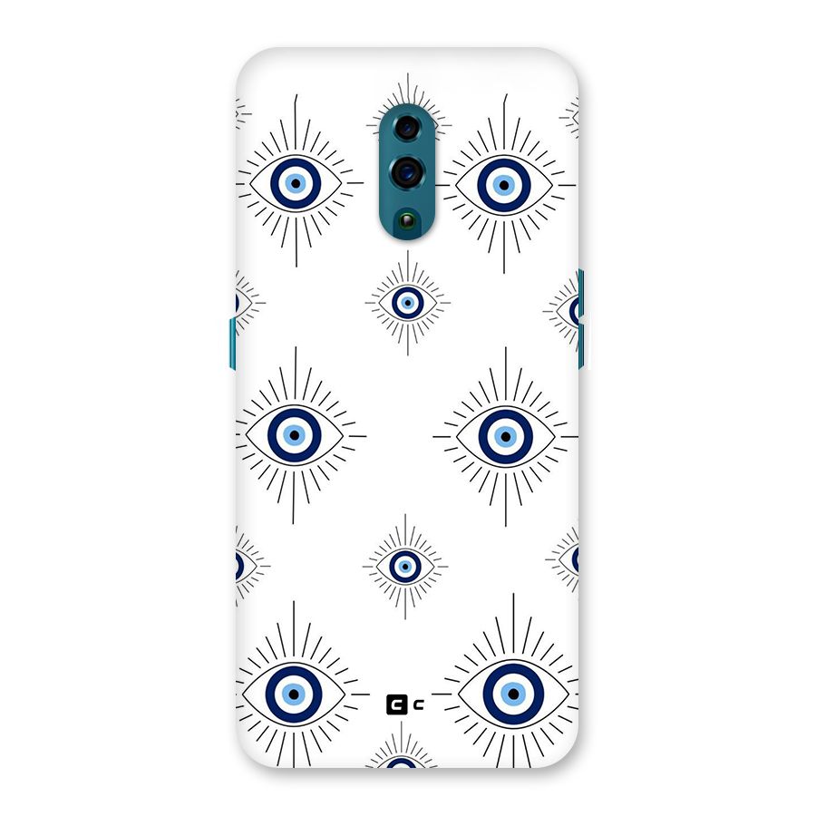 Evil Eye Wall Back Case for Oppo Reno