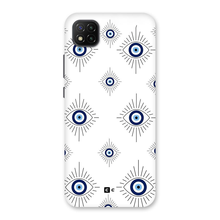 Evil Eye Wall Back Case for Poco C3