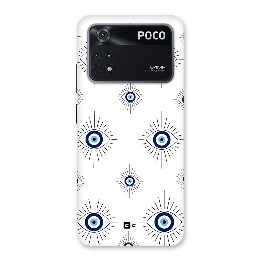 Evil Eye Wall Back Case for Poco M4 Pro 4G