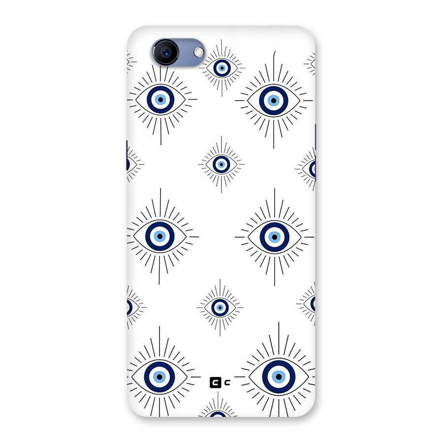 Evil Eye Wall Back Case for Realme 1