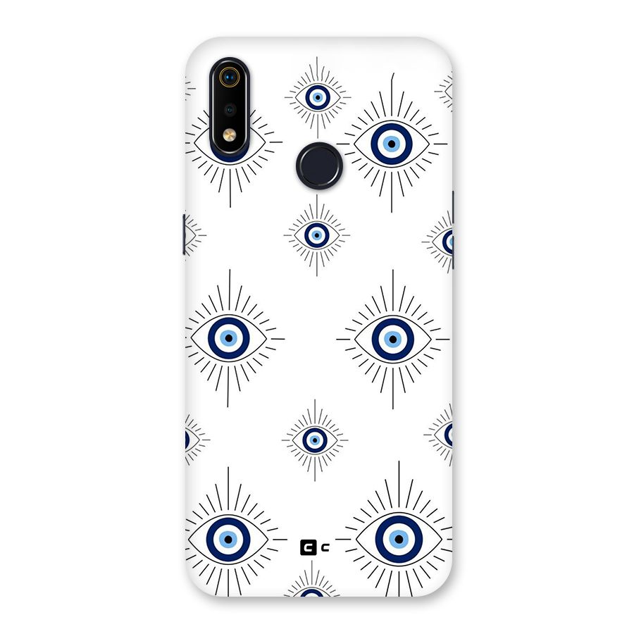 Evil Eye Wall Back Case for Realme 3i