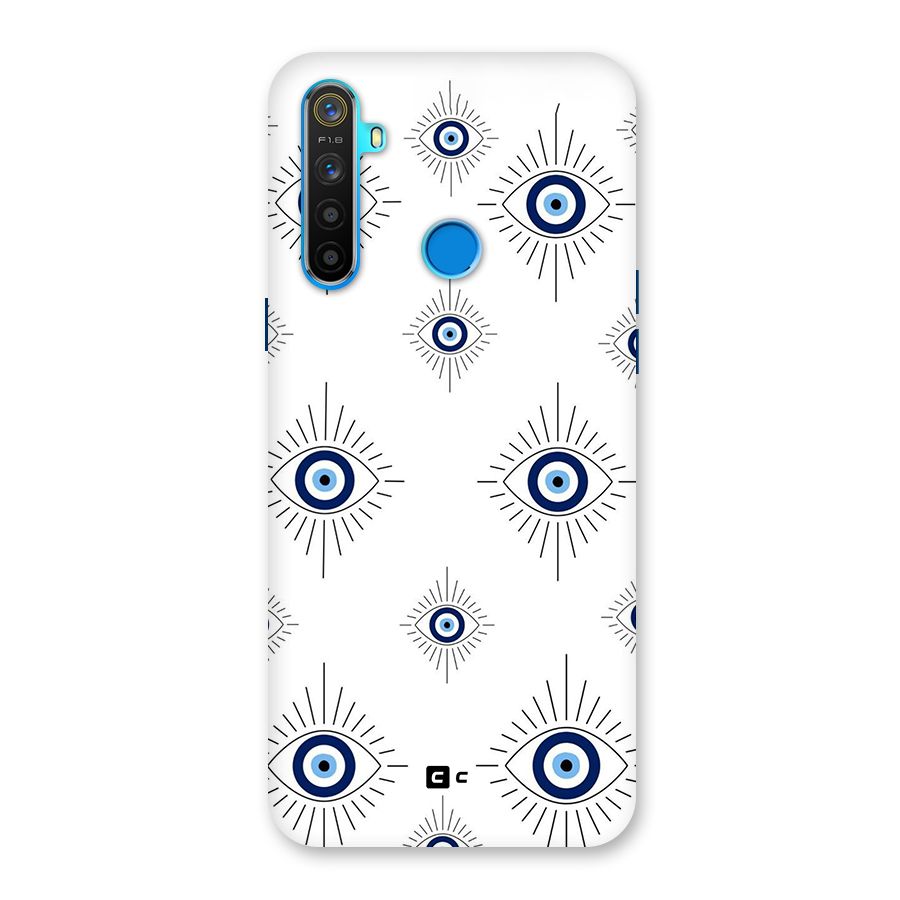 Evil Eye Wall Back Case for Realme 5