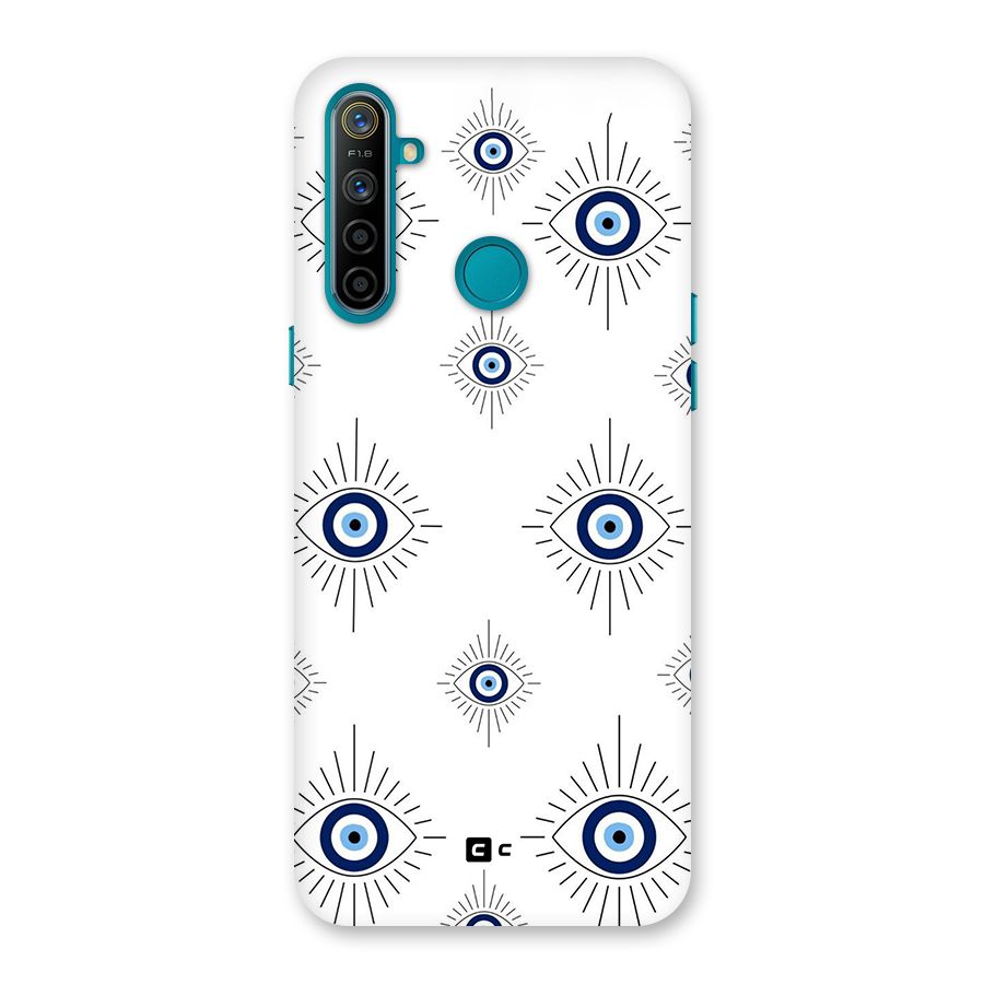 Evil Eye Wall Back Case for Realme 5i